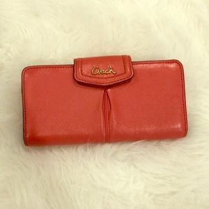 Large coach wallet
